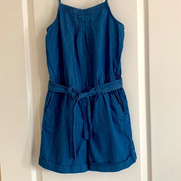 GAP denim look cotton romper - Picture 3 of 6